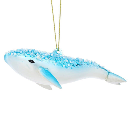Humpback whale decoration