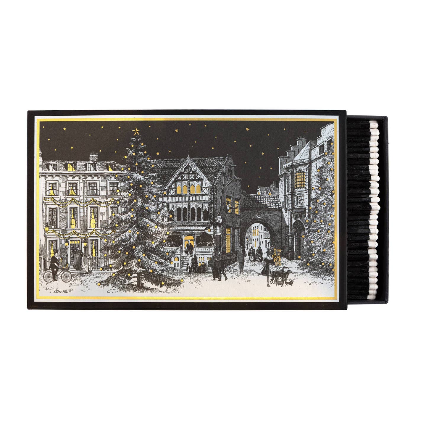 Starry night giant matchbox