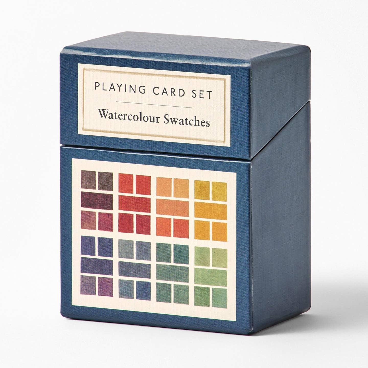 Two deck playing card set: watercolour swatches