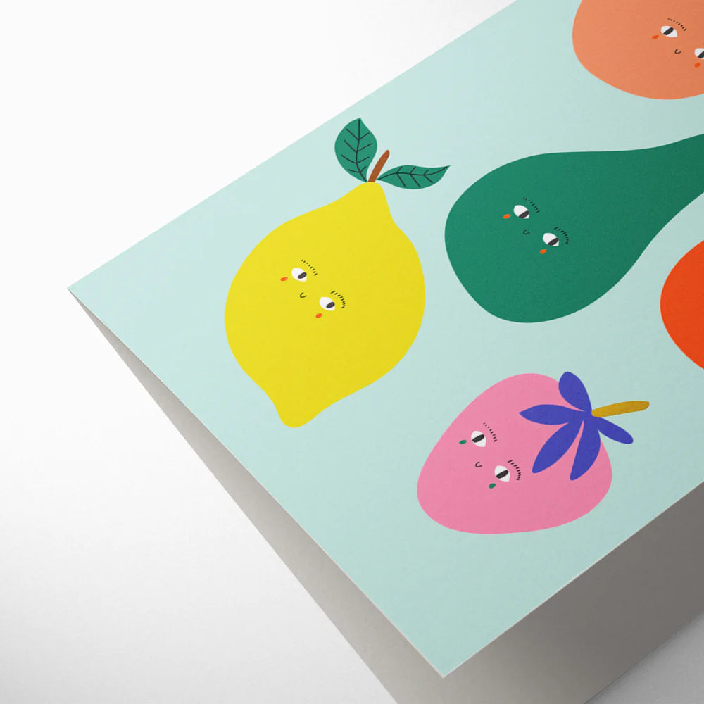 Fruity birthday card