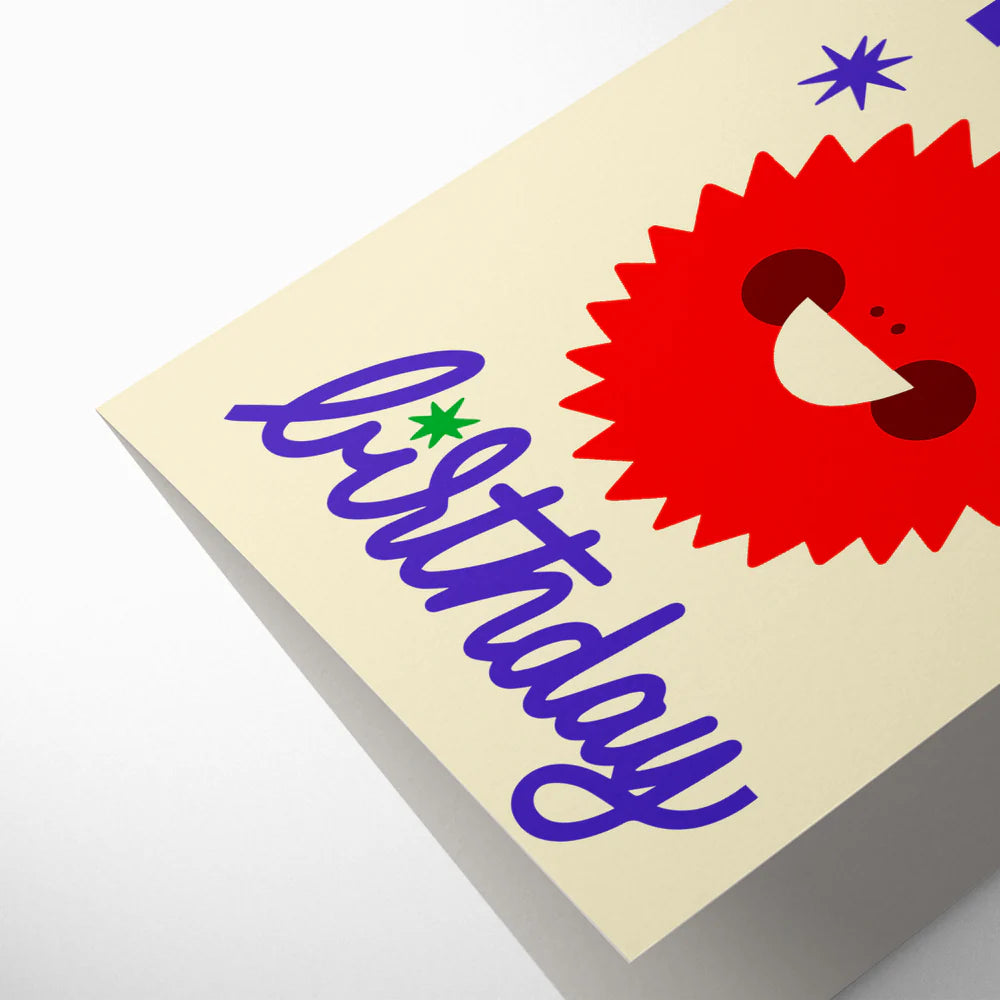 Smile birthday card