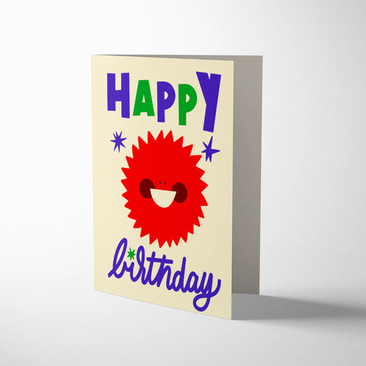 Smile birthday card