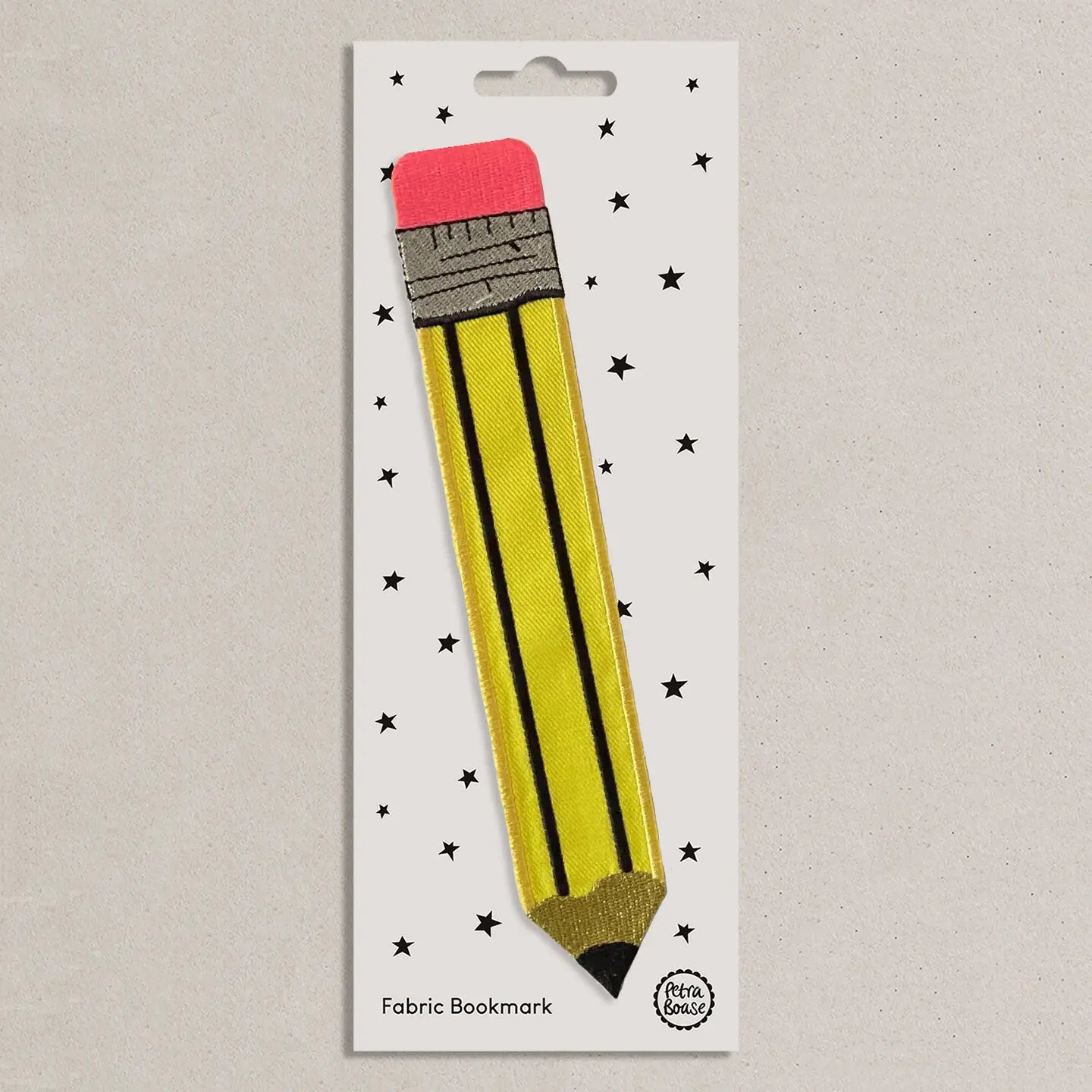 Embroidered bookmark