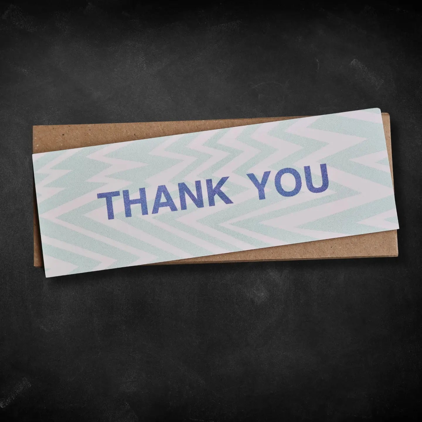 Thank you notecards - long and narrow - set of 12