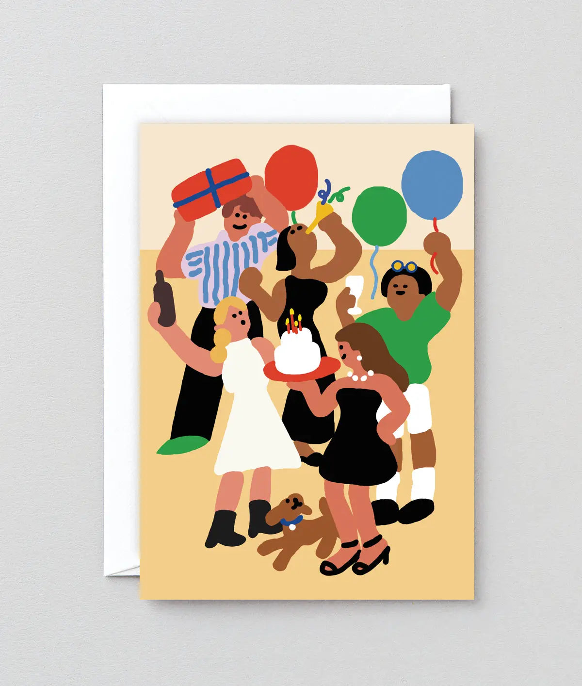Birthday disco card