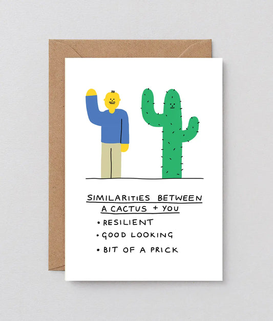 Cactus and you card