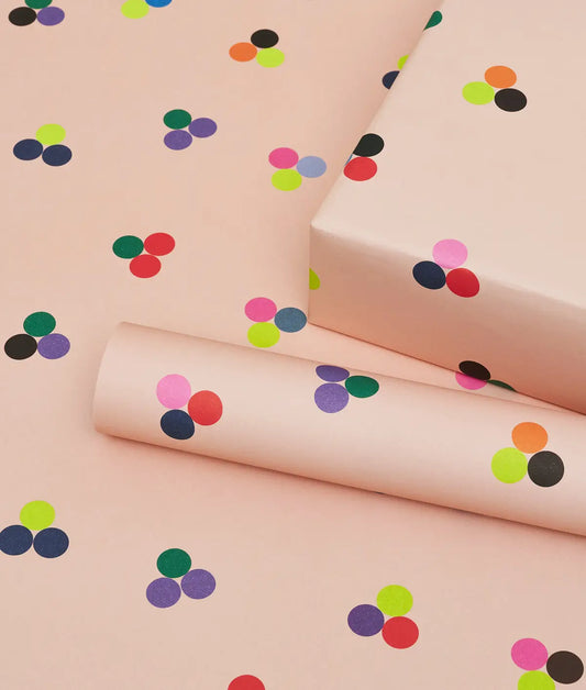 Dot clusters wrap