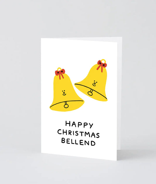 Christmas bellend card