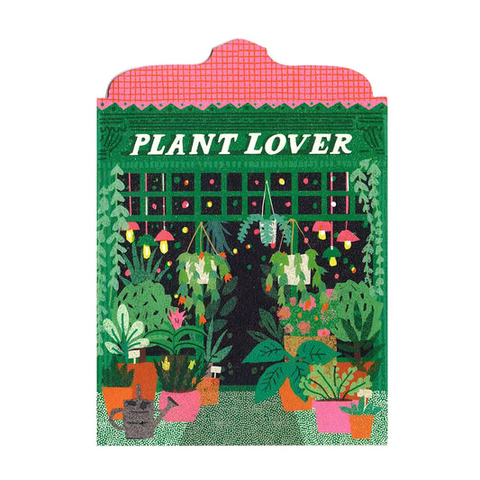 Plant lover greetings card