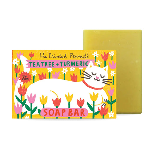 Tea tree and turmeric soap