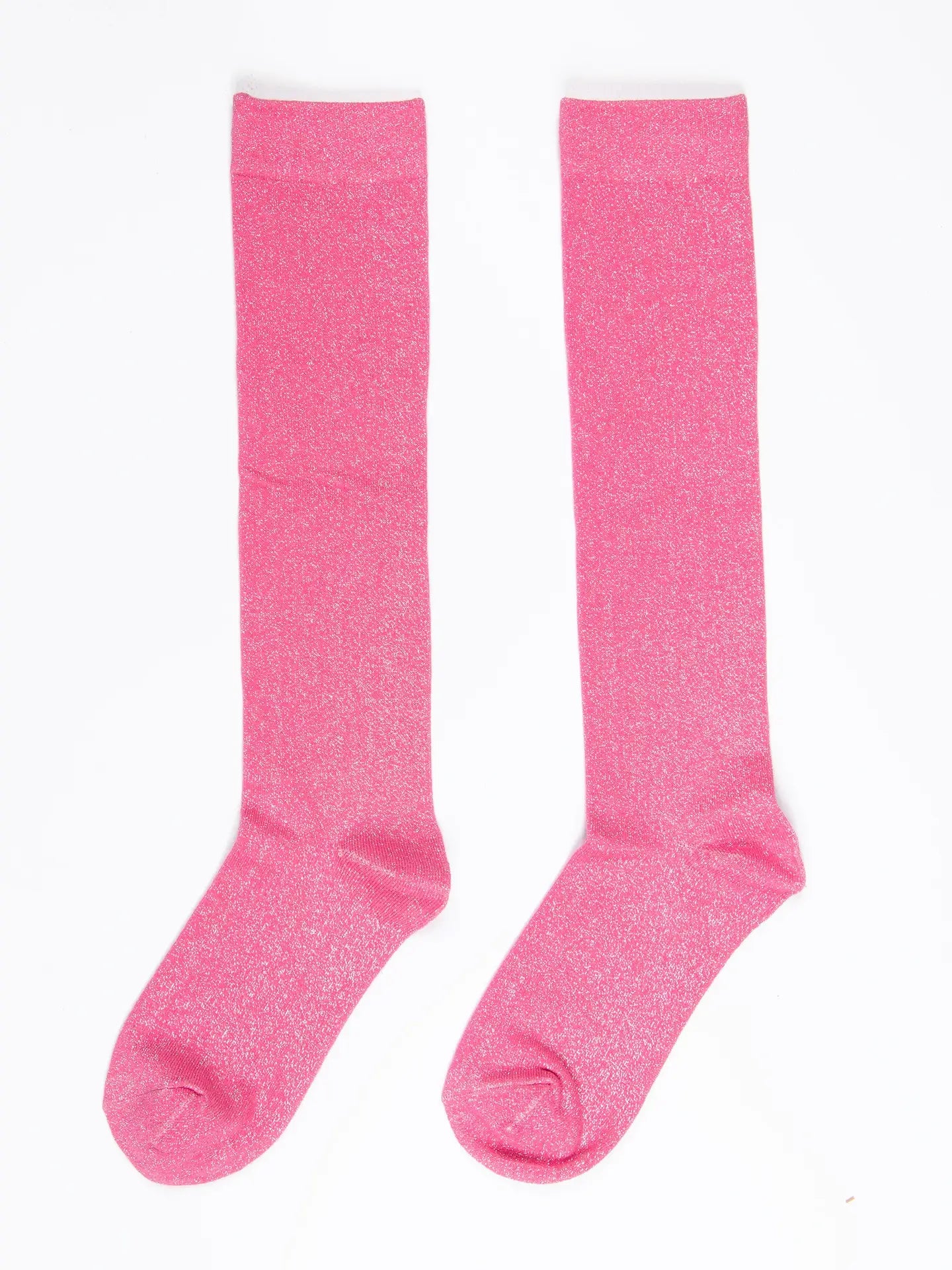 Knee high glittery socks