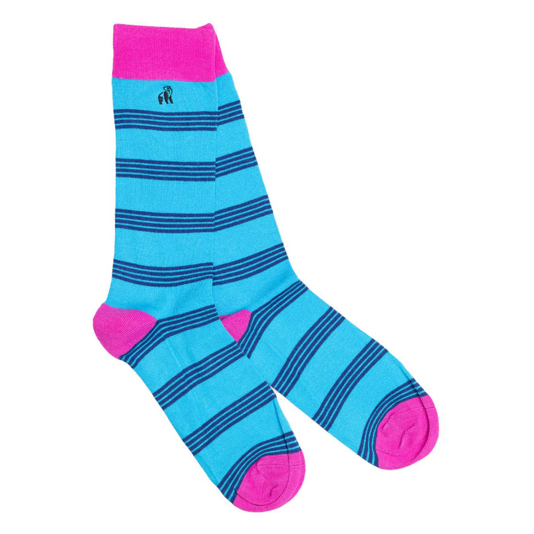 Striped bamboo socks