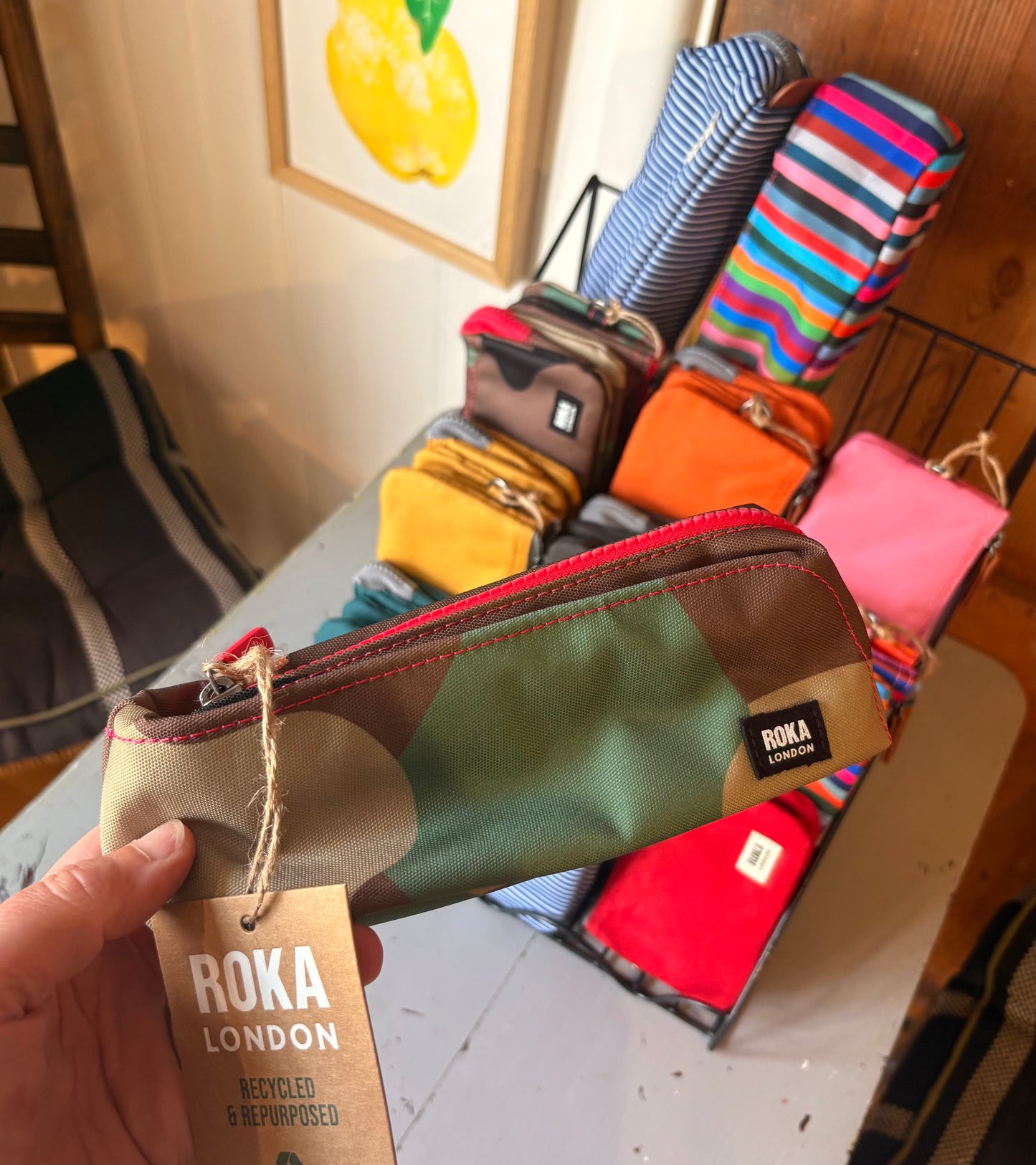Roka canvas pouch - Pimlico
