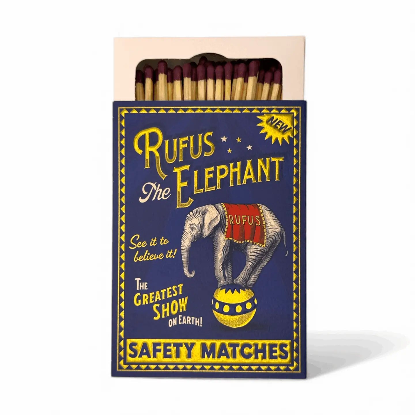 Rufus the elephant matches