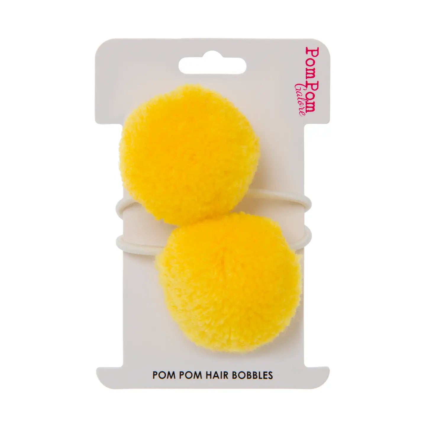 Pair of pompom hairbands
