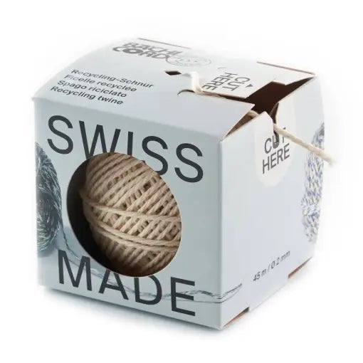 Recycled cotton twine