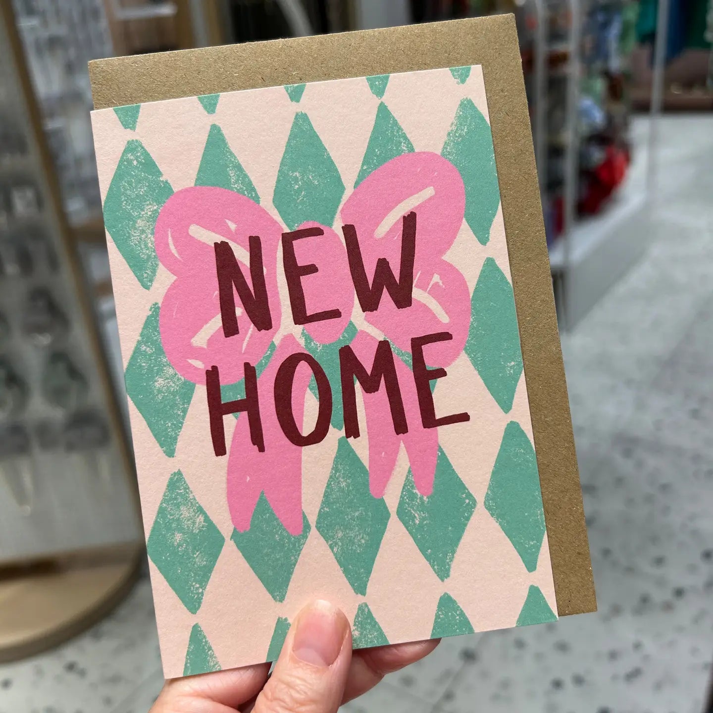New home bow card