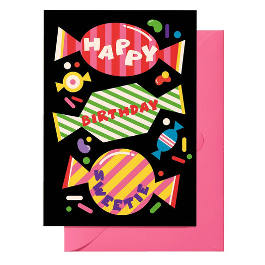 Birthday sweetie card