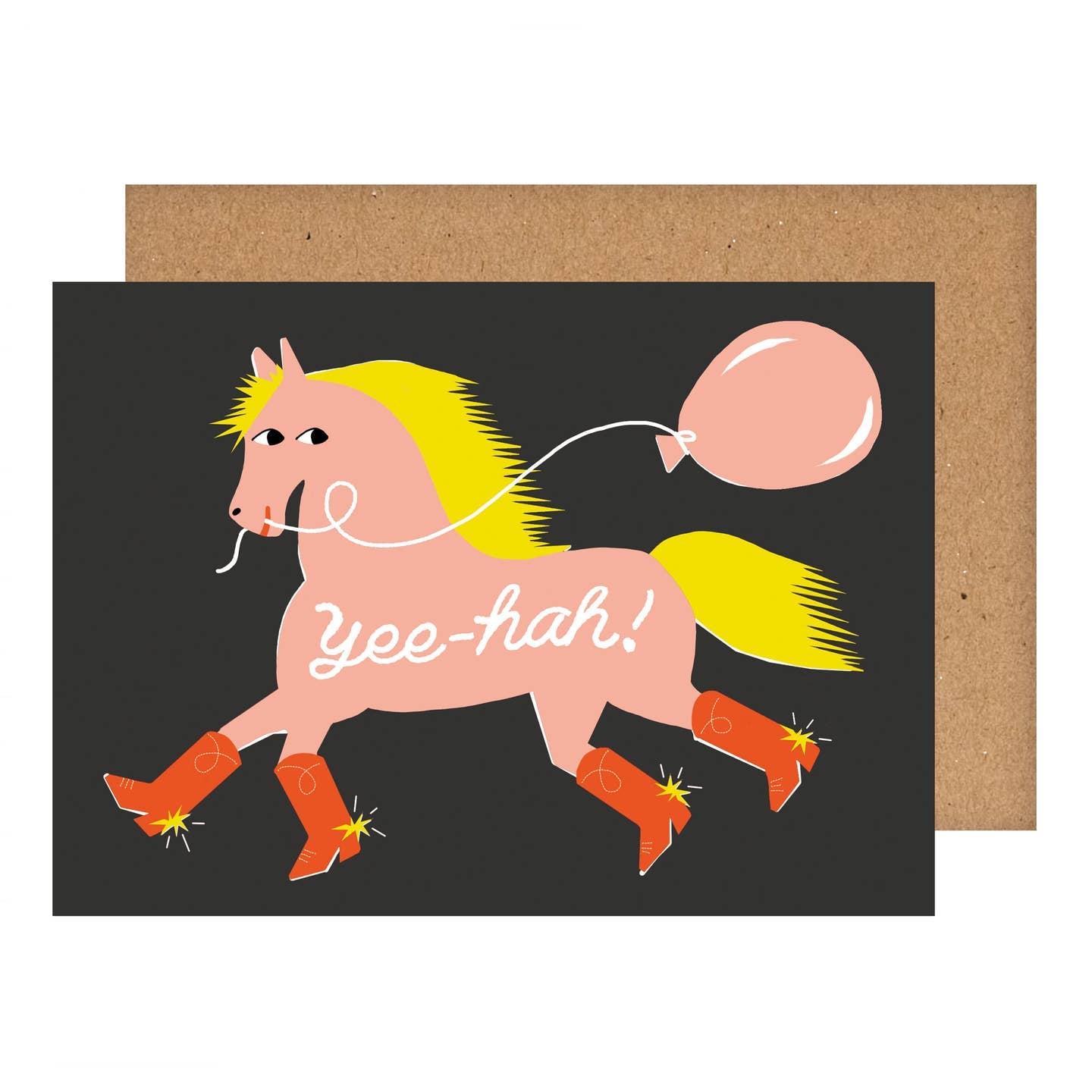 Yee-hah! birthday card