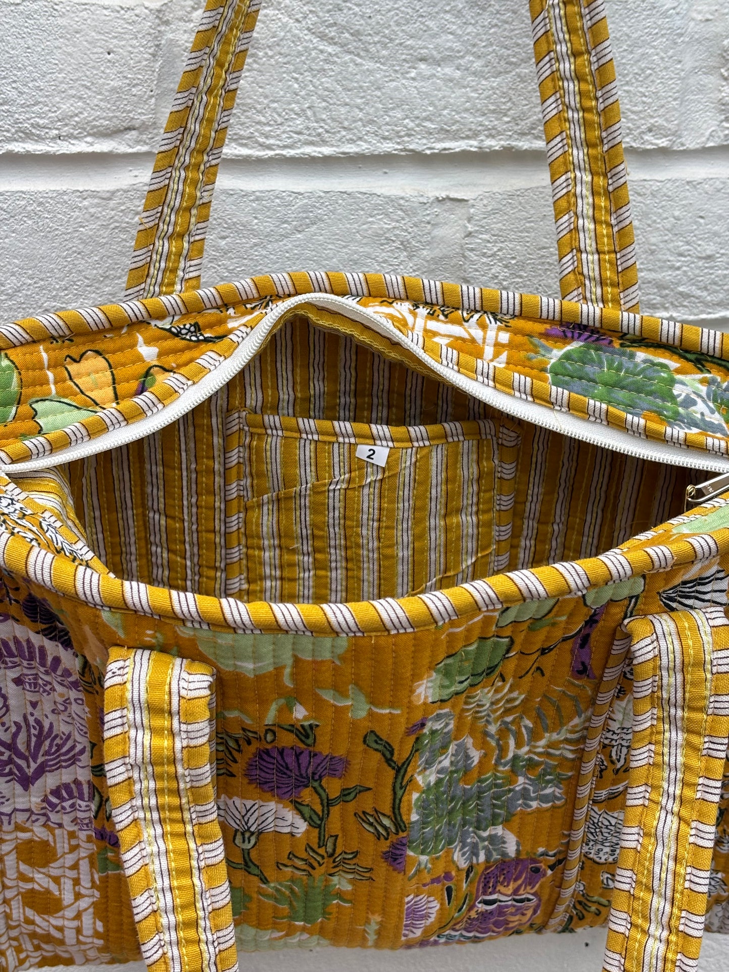 Medium cotton tote bag