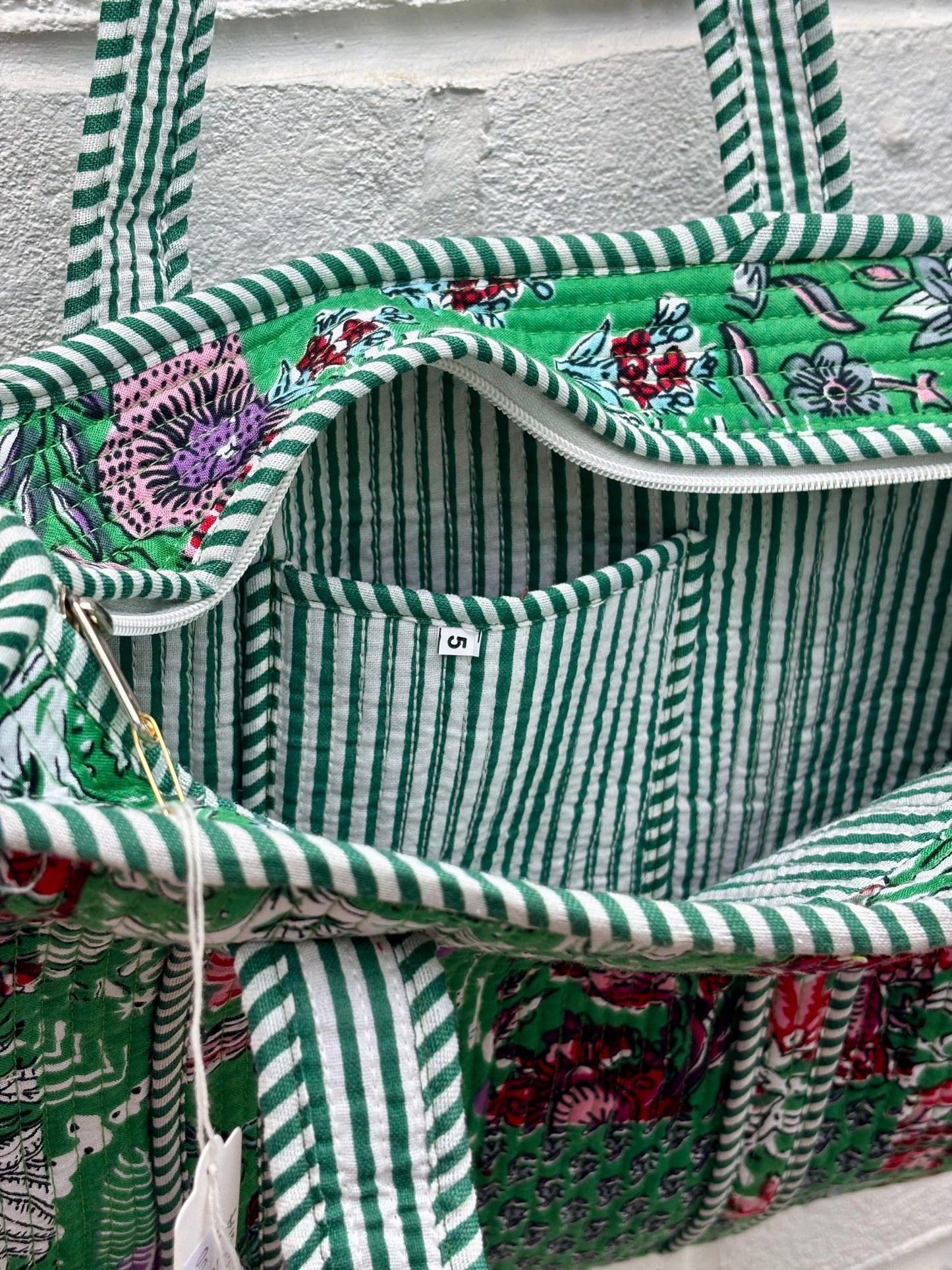Medium cotton tote bag