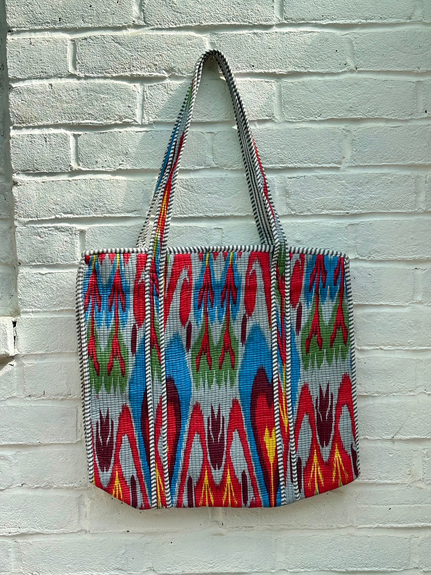 Large cotton tote bag