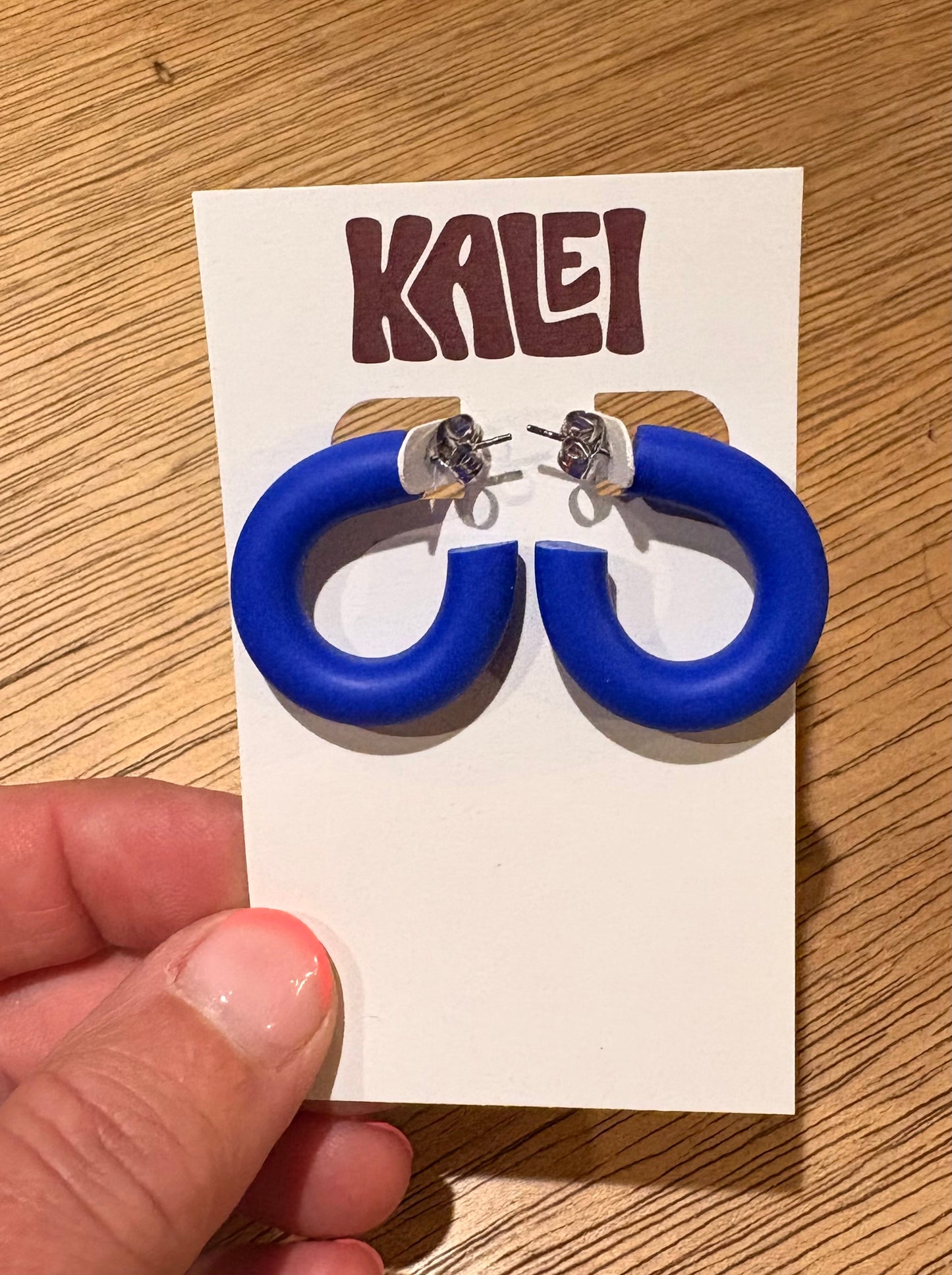 Small plain hoops - Kalei