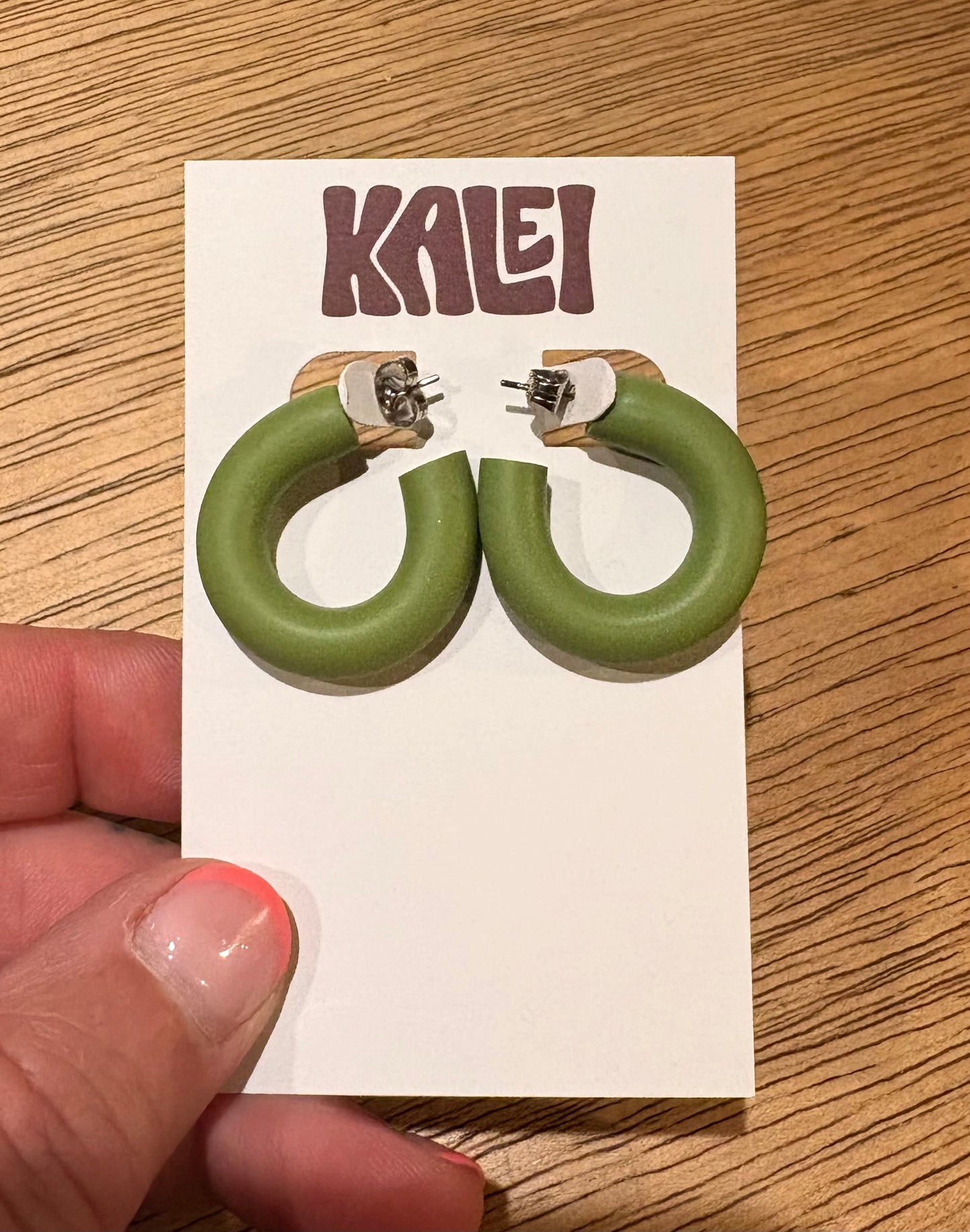 Small plain hoops - Kalei