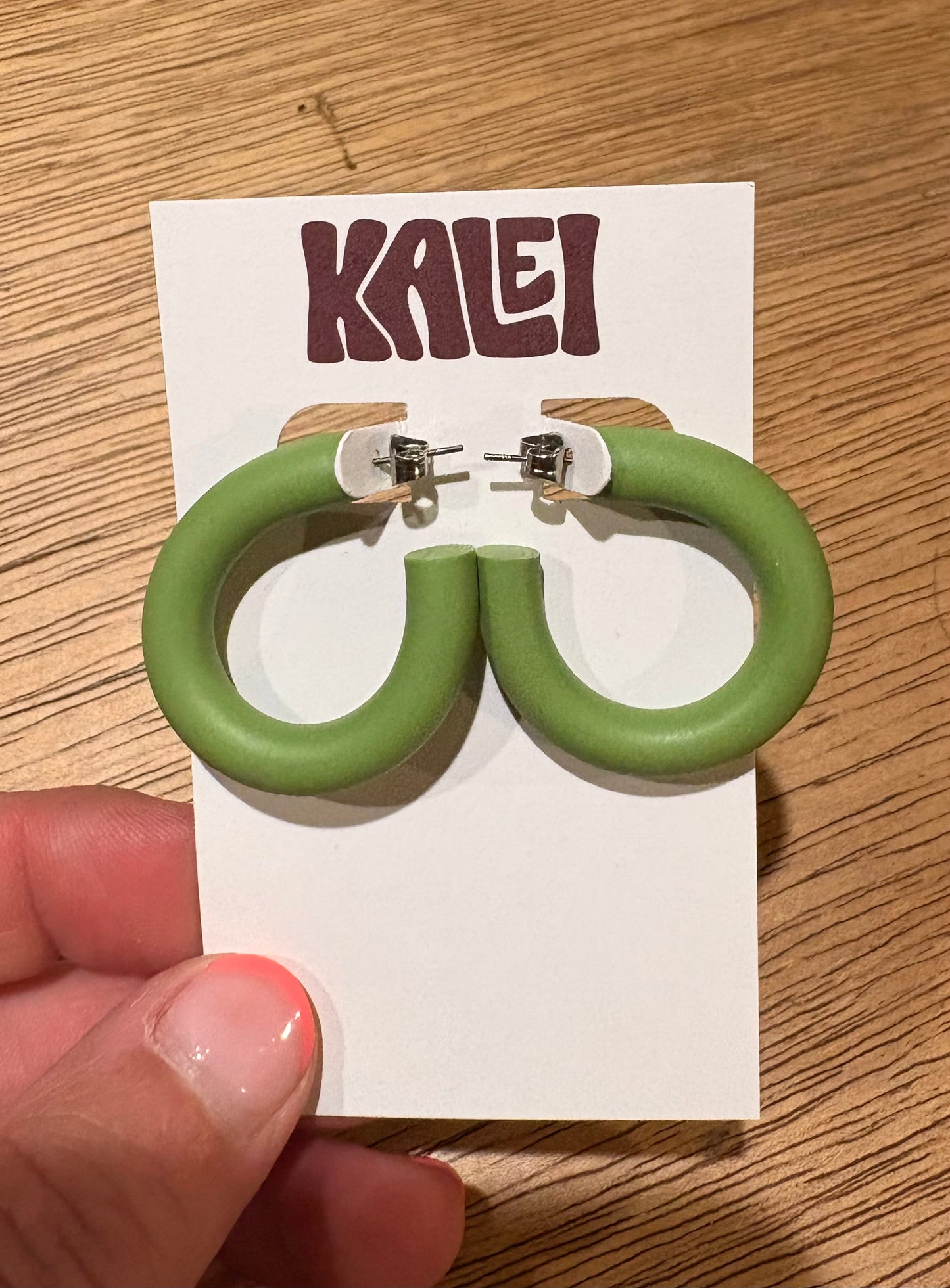 Large plain hoops - Kalei