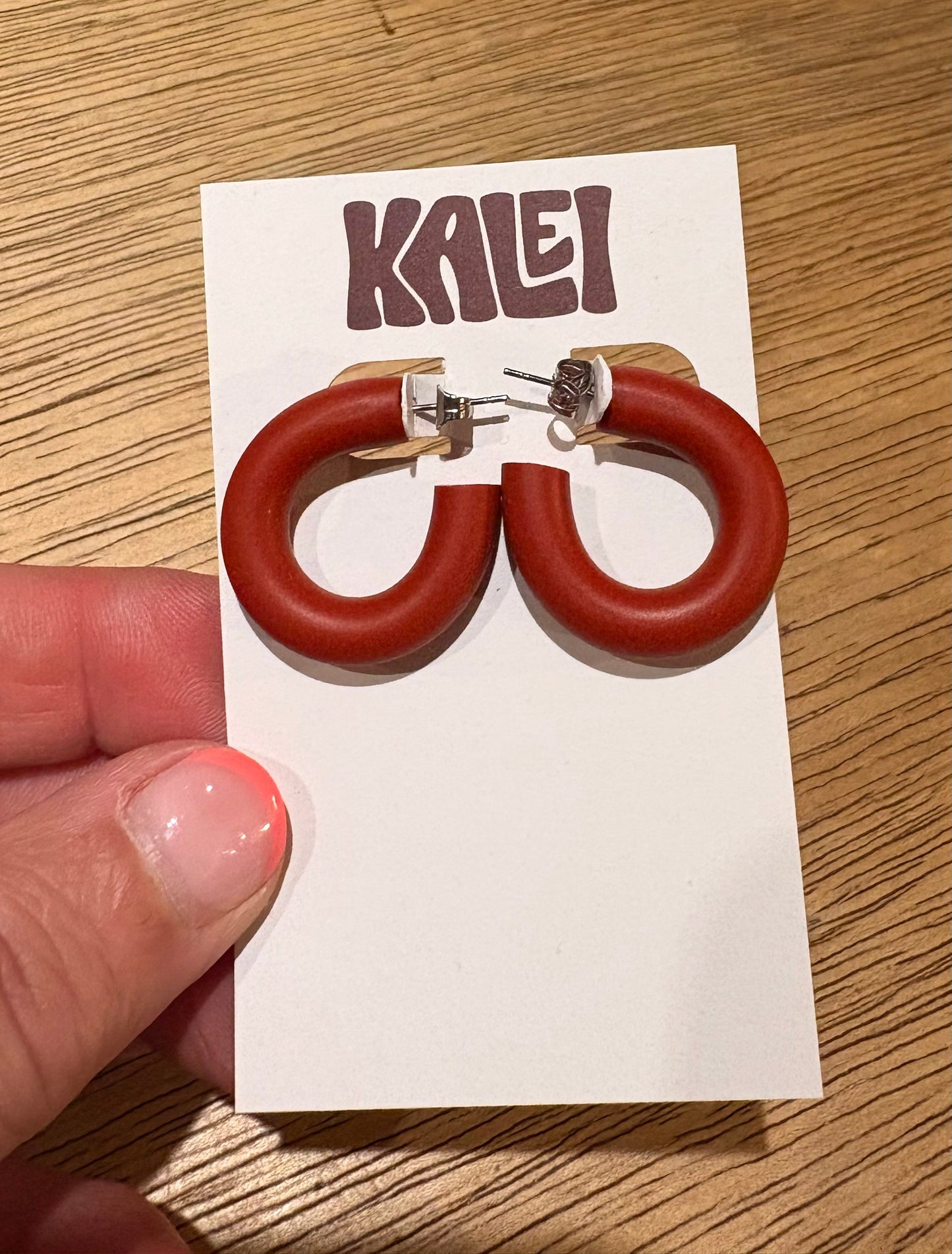 Small plain hoops - Kalei