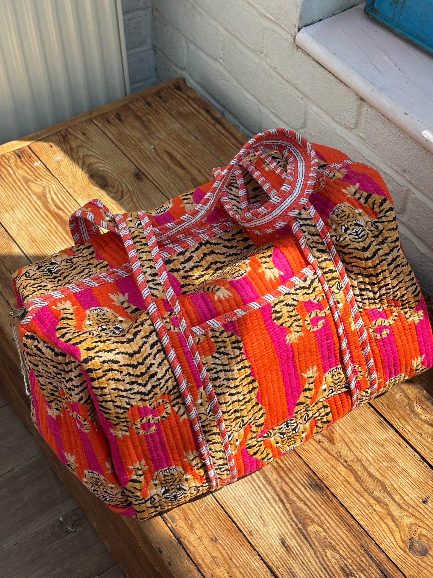 Cotton duffel bags