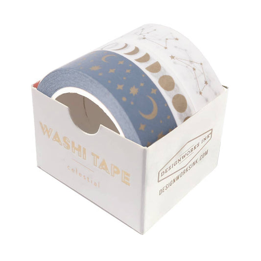 Celestial washi tape - set of 3