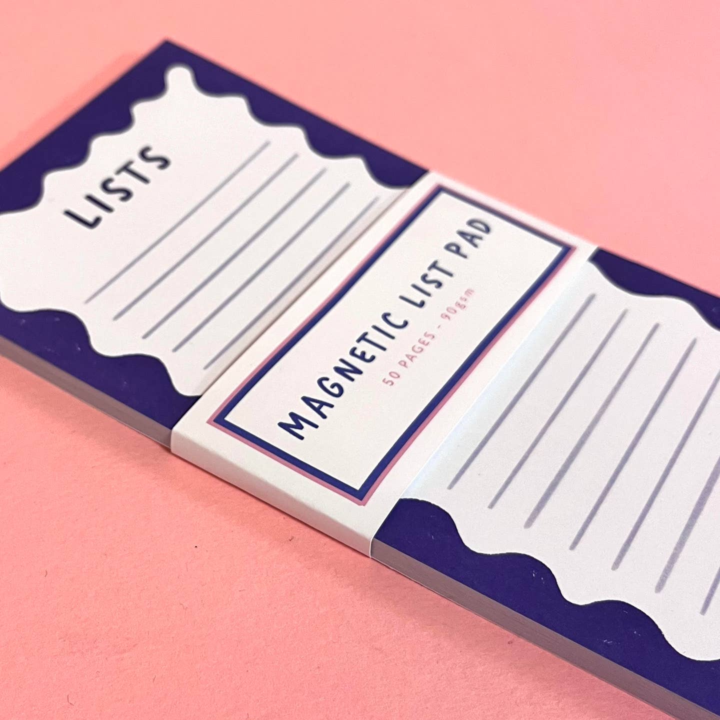 Magnetic list pad