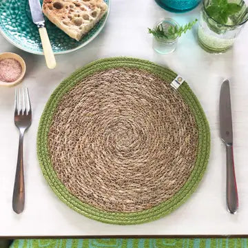 Jute tablemats - set of 6