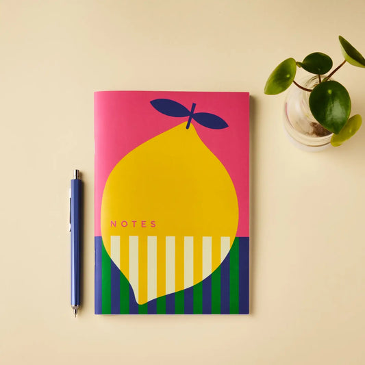 In Real Life lemon notebook