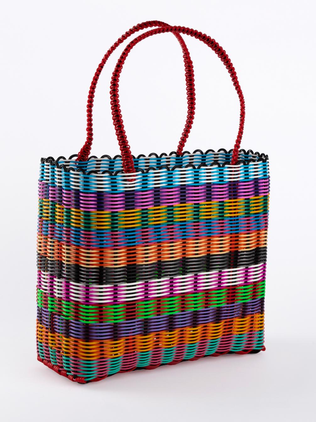 Large recycled plastic basket