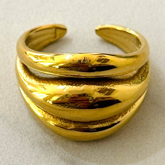 Four ring adjustable ring