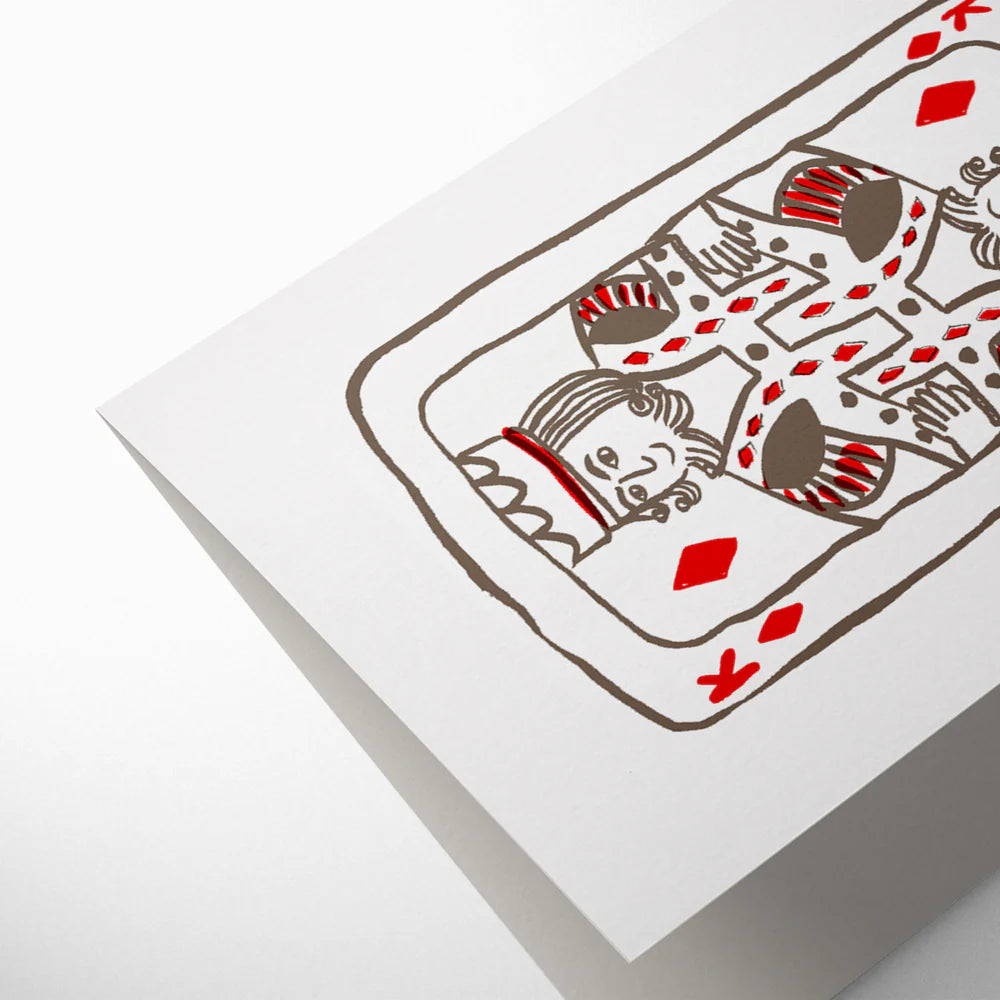 King of diamonds Dad card