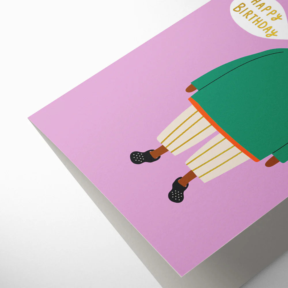 Bear birthday card