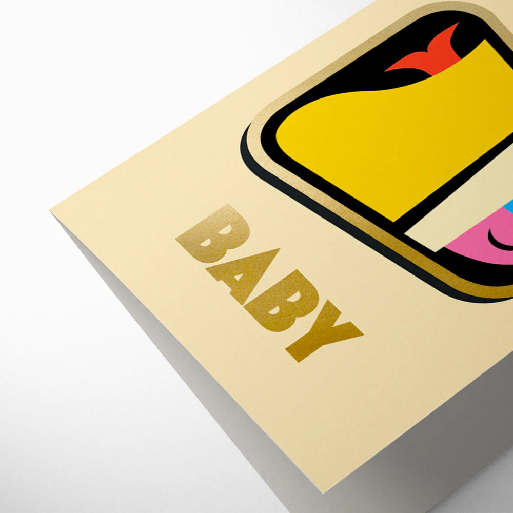 New baby sardines card