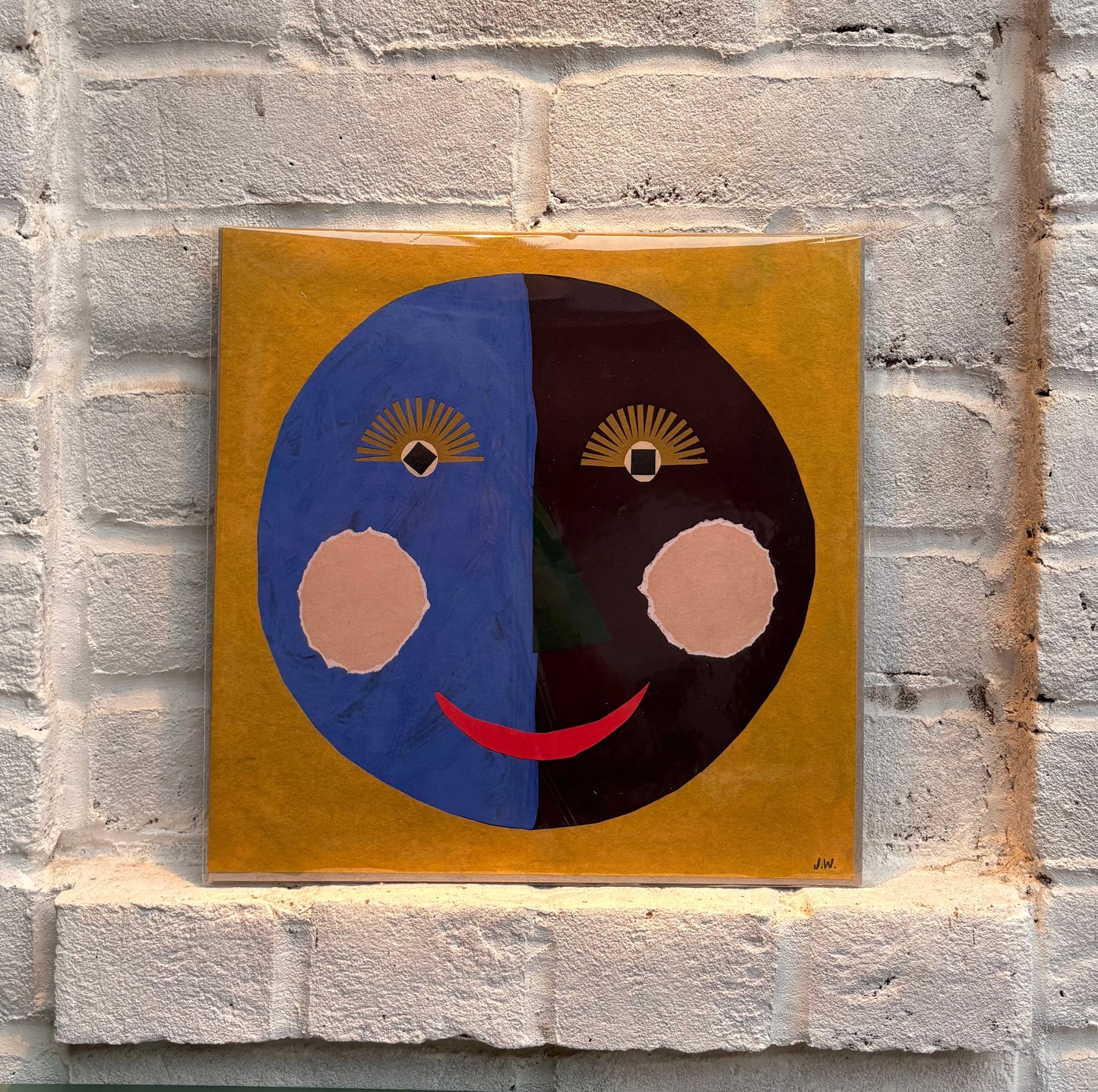 Victor van Fleet smiley art print
