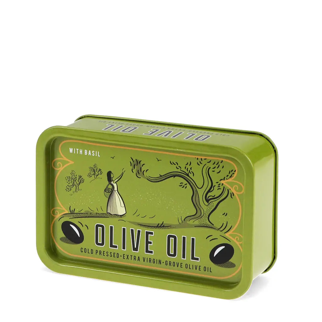 Small tin with lid