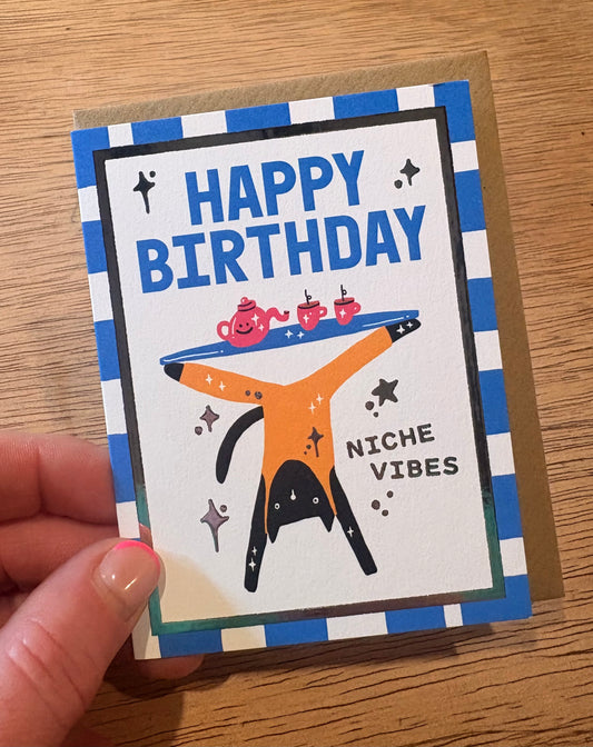 Niche vibes mini card