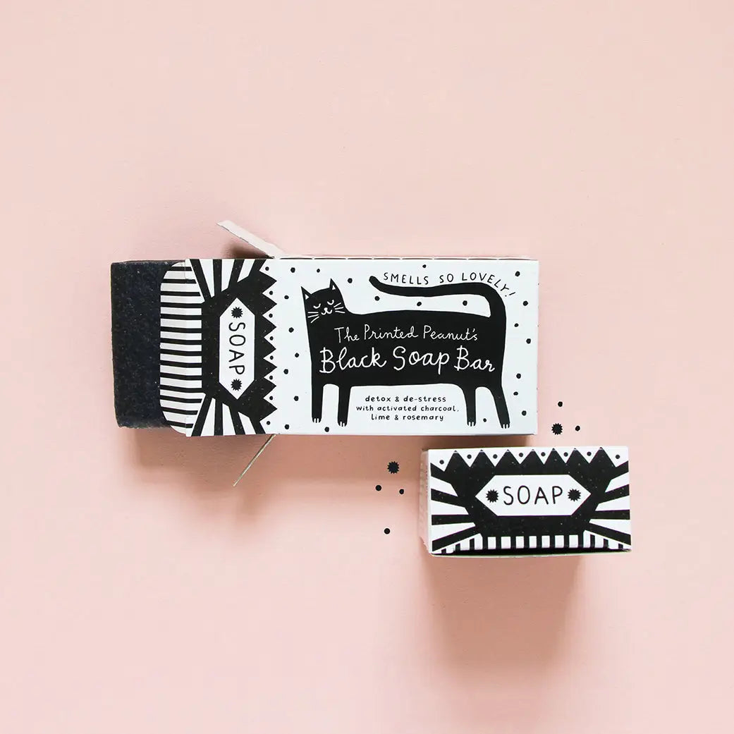 Black soap bar