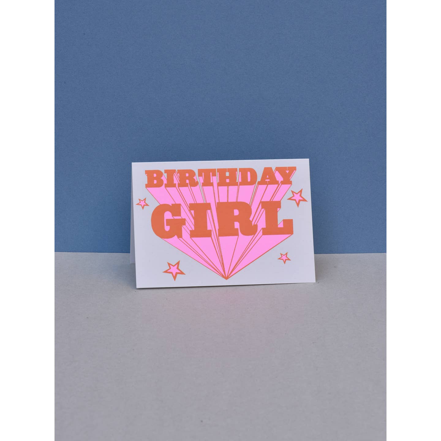 Birthday girl card