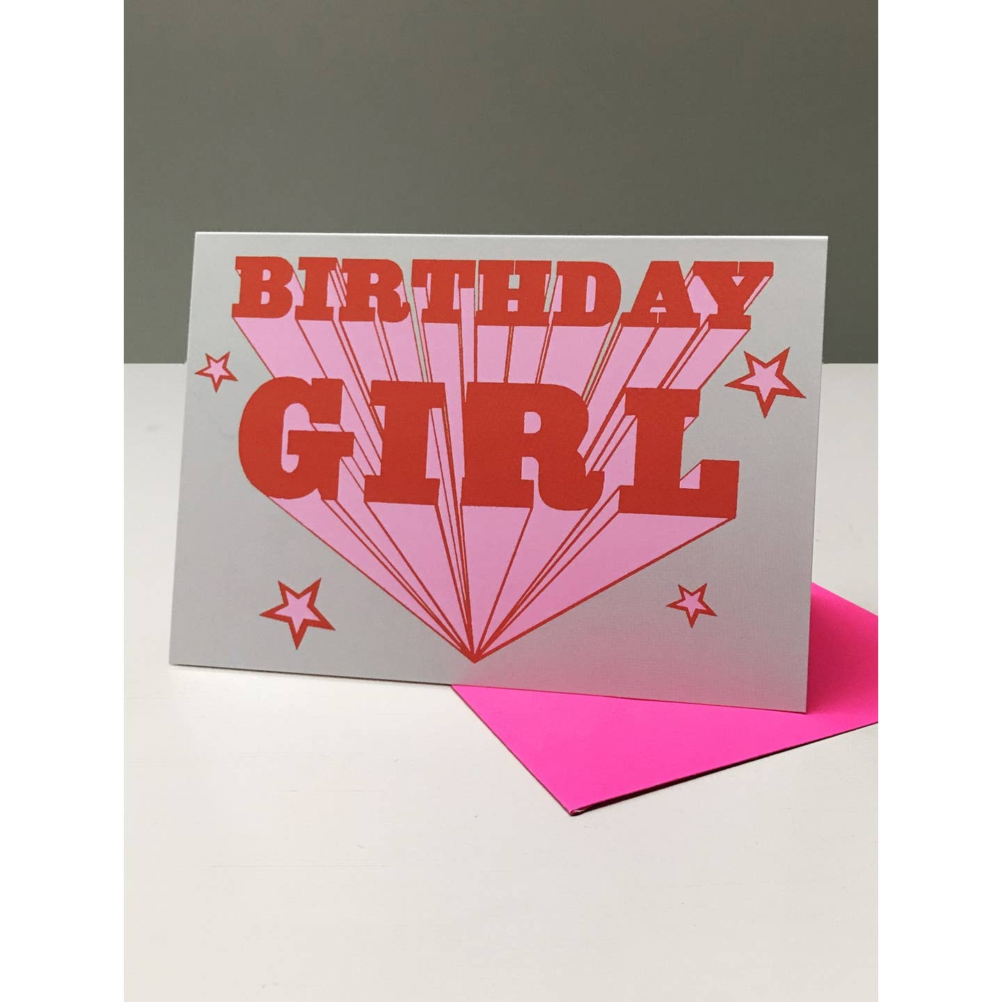 Birthday girl card
