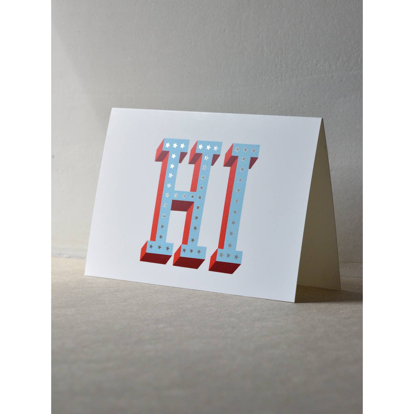 Hi greetings card