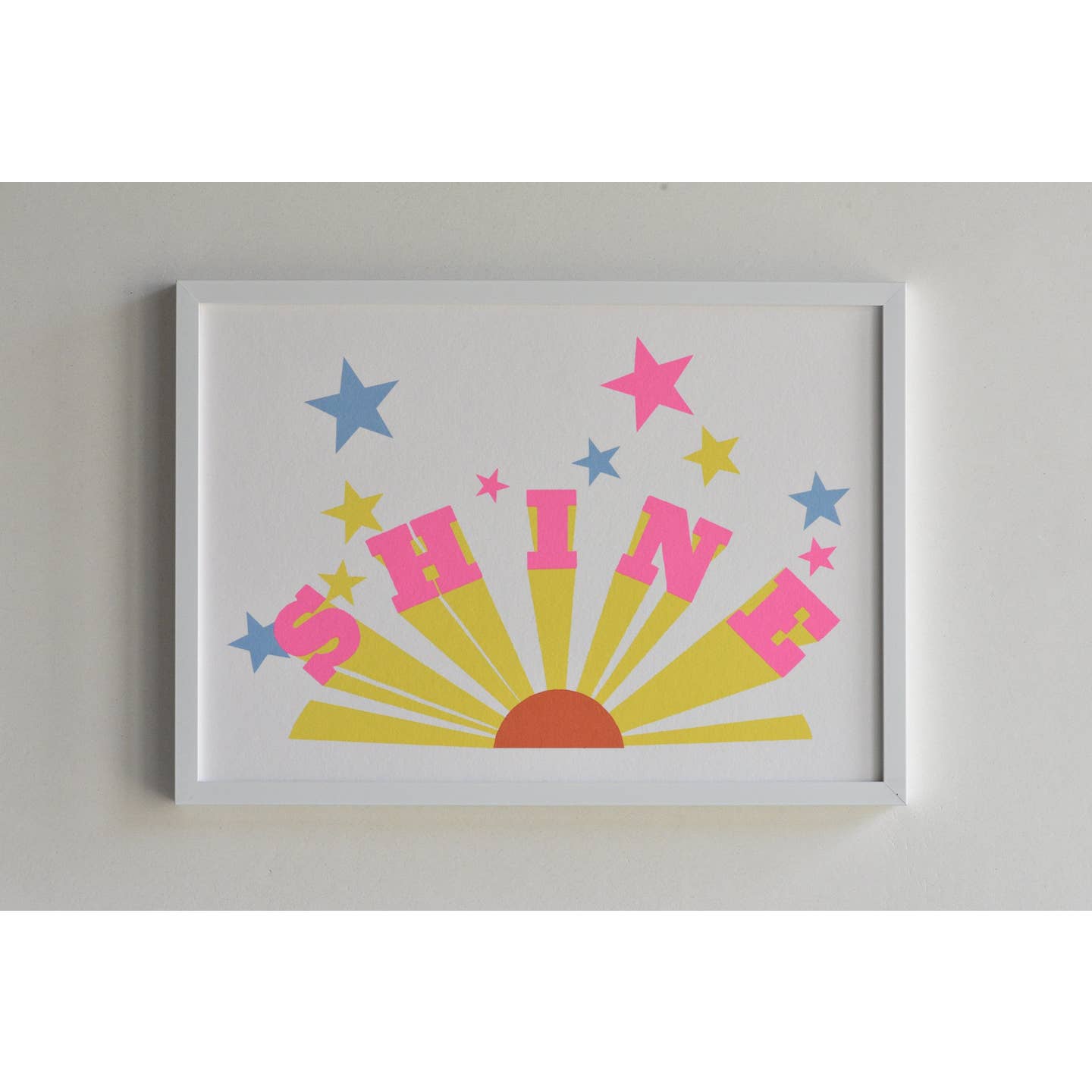 Shine A3 print