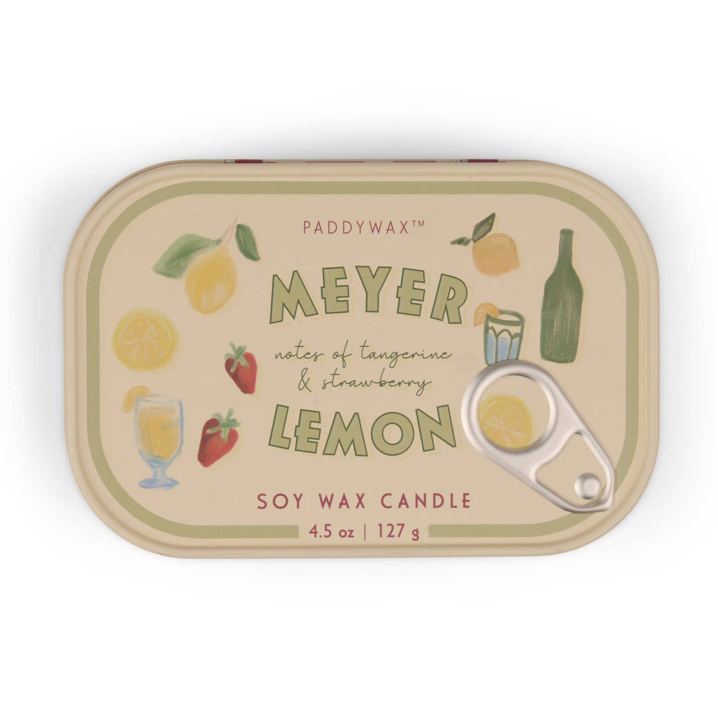 Candle in a tin