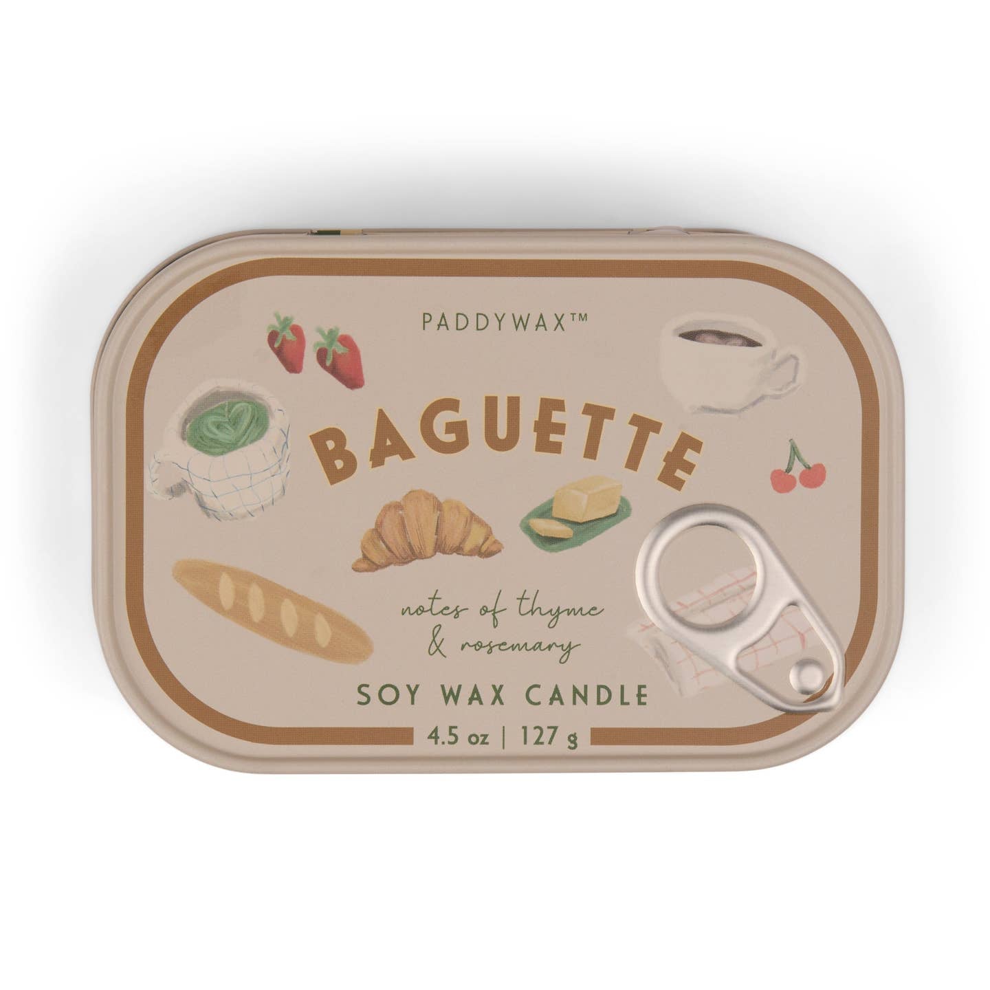 Candle in a tin